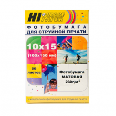 Фотобумага Hi-Image Paper A21181 A6, 230 г/м2, 50 л., покрытие - матовое