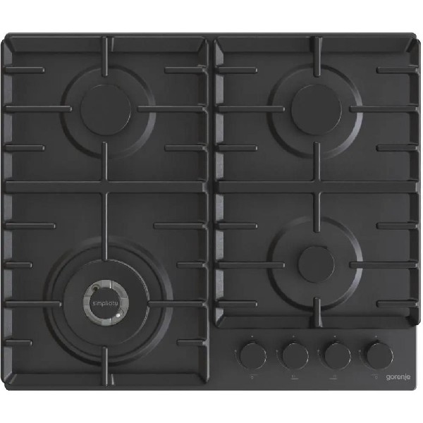 Варочная поверхность Gorenje GW642SYB газовая черный