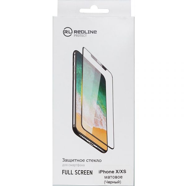 Защитное стекло для экрана Red Line черное для Apple iPhone X, XS, 11 Pro (УТ000012295) Apple iPhone X, XS, 11 Pro